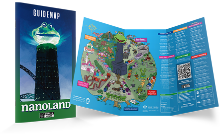 Free Nanoland sci-fi novel guidemap by Jack McGuigan